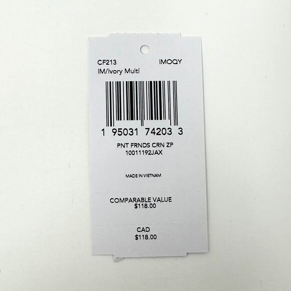 Coach X Peanuts Corner Zip Wristlet With Snoopy & Friends Motif Ivory CF213 - Picture 6 of 6